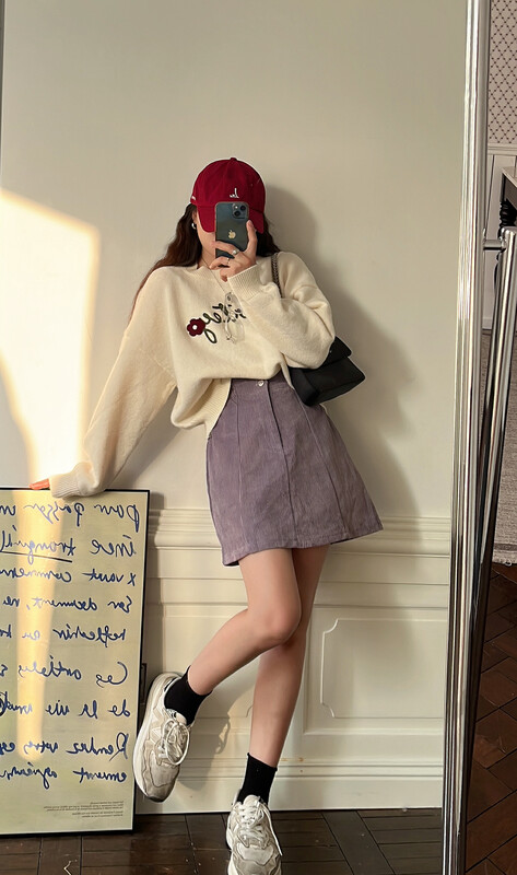 【MISS KOREA】High Waist Slim Skirt 9318-1# HBX