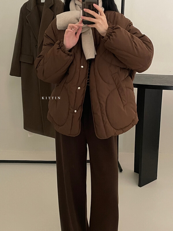 【KITTIN】Korean style down cotton warm cotton clothing 2003FW