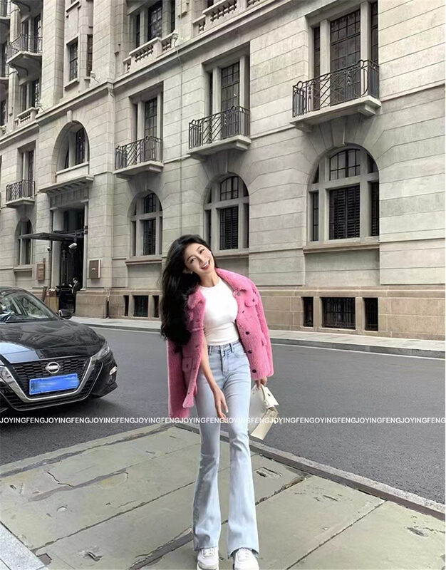 【MS STUDIO】High waist flared jeans 5531# PCZ
