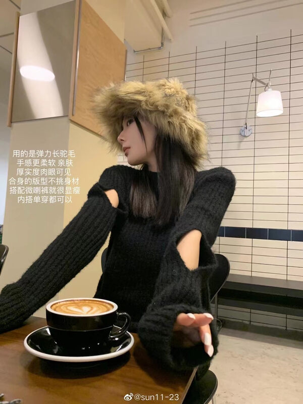 【MS STUDIO】Half collar simple slim warm sweater 5821# PCZ