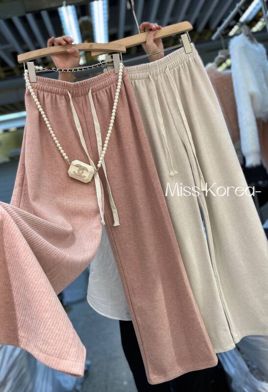 【MISS KOREA】Korean style loose and slim casual pants 5403# HBX