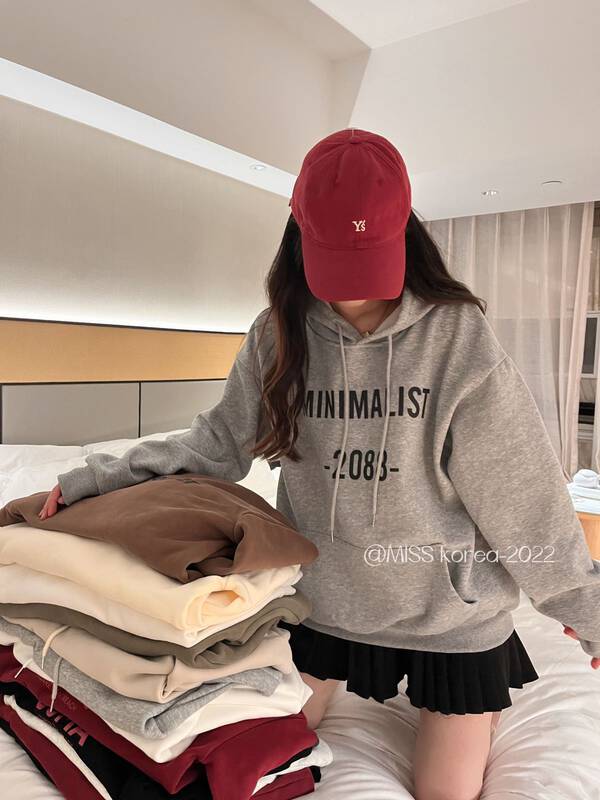 【MISS KOREA】Korean style long-sleeved letter sweater 5410# HBX