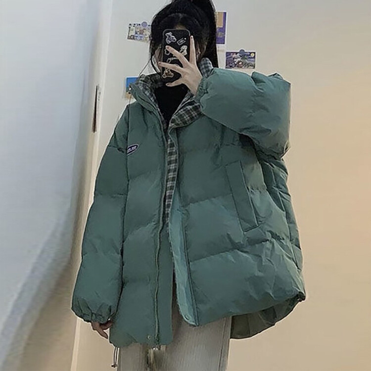 【L.L STUDIO】Korean style fashion loose stand collar warm padded jacket (without matching) 78623# PCZ
