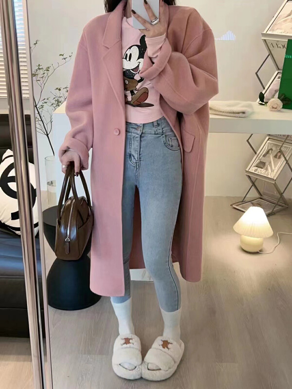 【Y.JIA】Korean version of high-quality soft wool jacket 55067-1