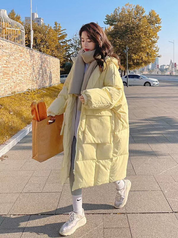 【L.L STUDIO】Loose Korean style hooded warm cotton jacket 78628# PCZ