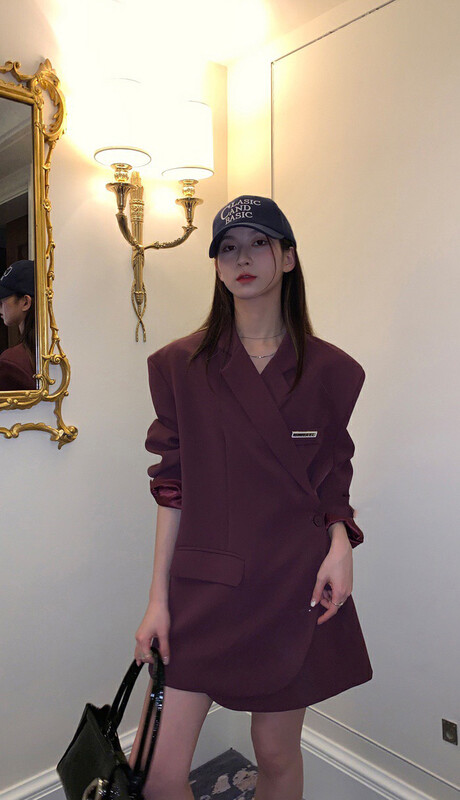 New in autumn! [WGWE] Temperament high-end mid-length suit (without necklace) 2543# FHX
