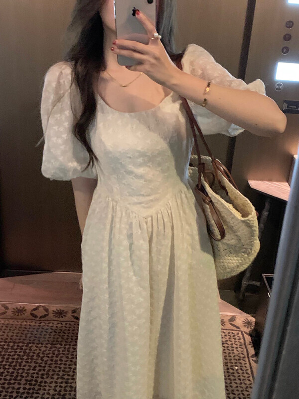 New in early summer! 【WGWE】Designed niche retro gentle dress 1509# PCZ