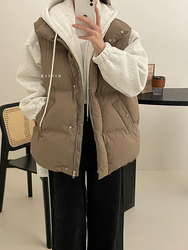 【KITTIN】Korean Down Cotton Vest 295