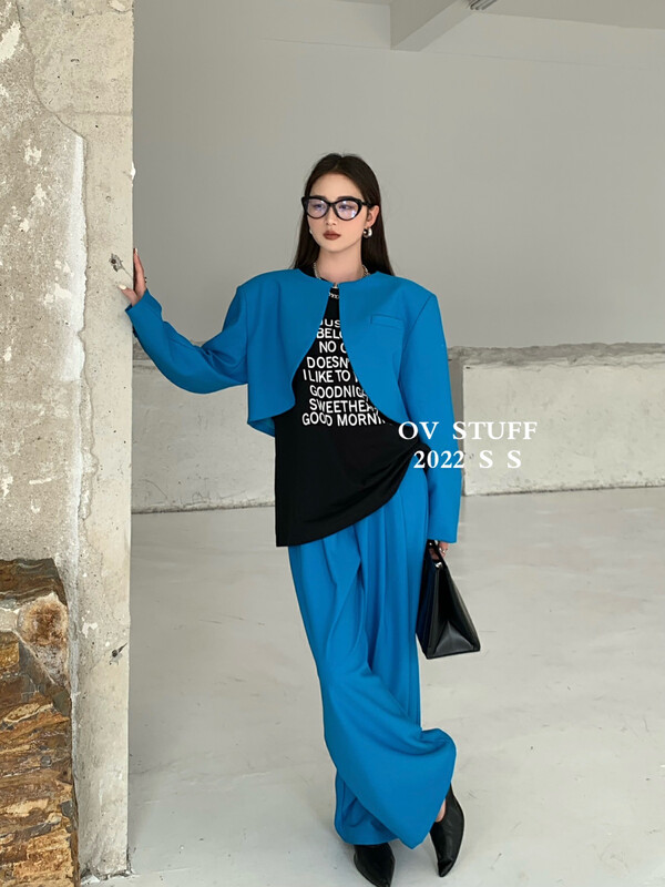Original price 188.99! 【ONIVINTAGE】simple suit VH222X4561# CQW