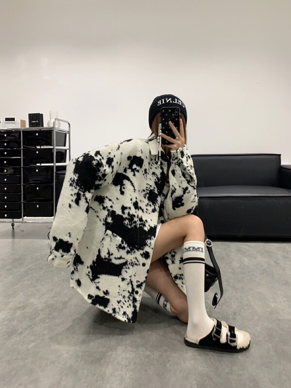 Original price 188.99! [VANESSA] Korean style long-sleeved temperament coat 8963# OZQ