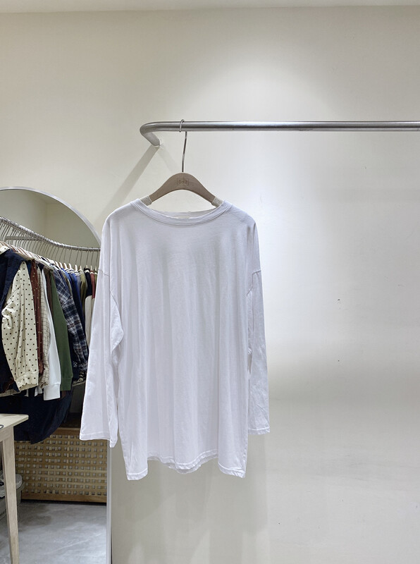 【DA.7】Edge clean version loose long-sleeved T-shirt 3293-1# LSL
