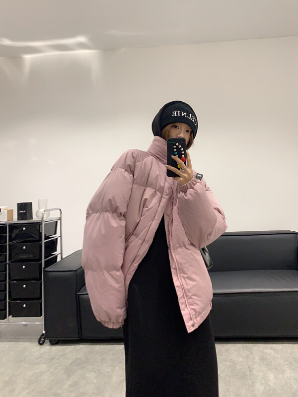 【VANESSA】thick quilted bread loose warm padded jacket 8935# OZQ