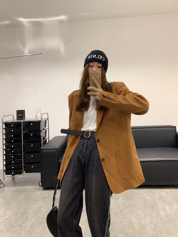 Original price 178.99! 【VANESSA】Fashionable Korean style woolen suit coat 1958# OZQ