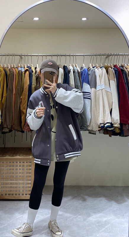 [DA.7] Korean version of the letter all-match short jacket 3367-# LSL