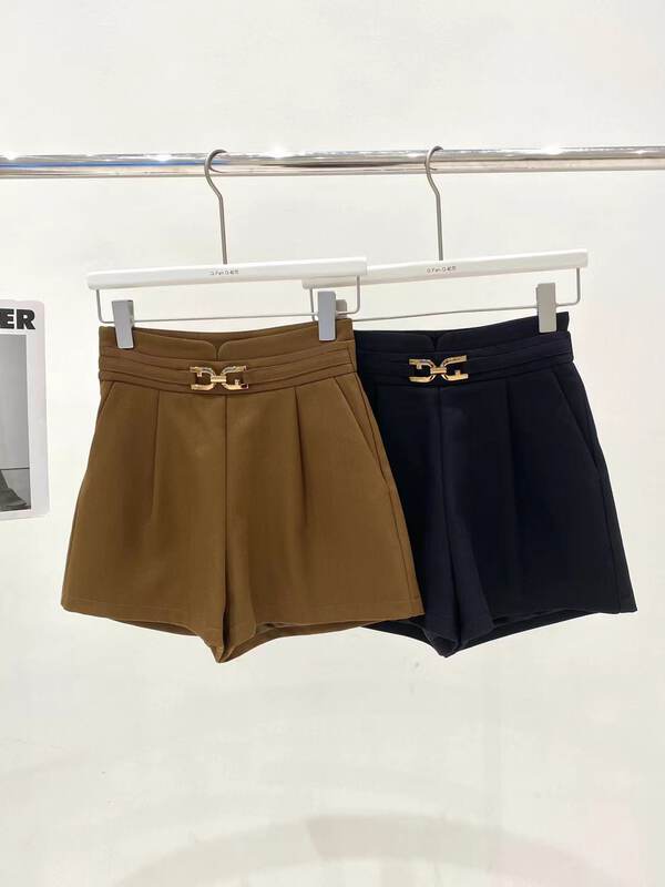 The original price is 85.72! [Qi Fan] Autumn and winter thick twill high waist slim a-line casual pants 8123# JHY