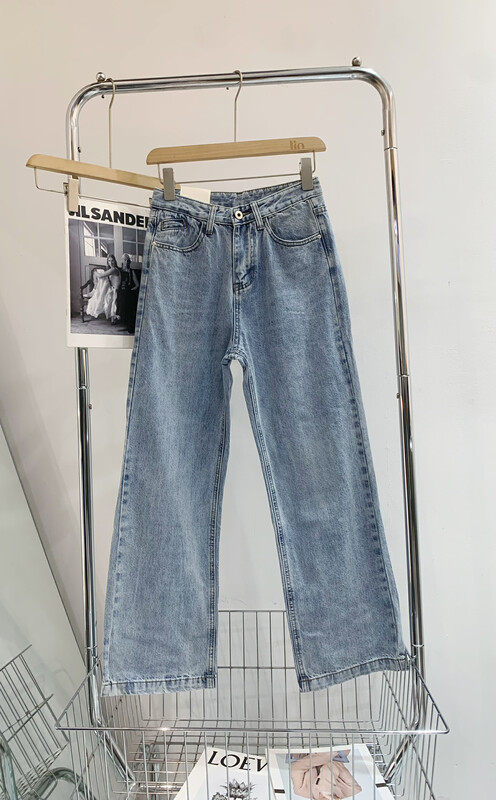 Original price 91.99! 【T.H】Korean style loose casual jeans L-99007# LSW