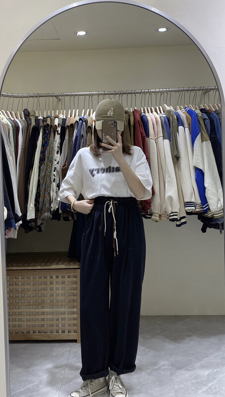 [DA.7] Solid color all-match Korean jeans 6181-# LSL