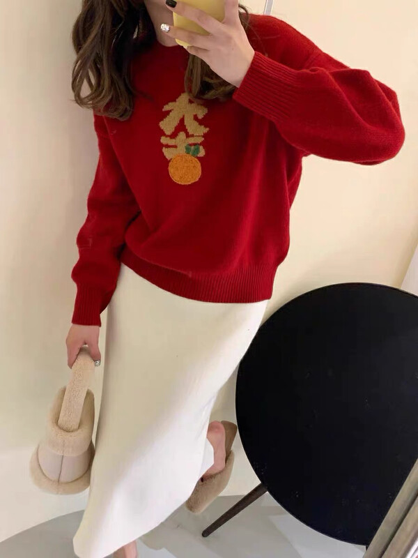 [Huaxi] Lazy, soft and waxy high-end warm sweater 1091# PCZ