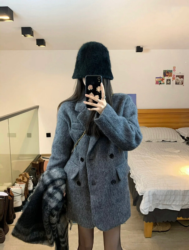 【X·H STUDIO】Wool loose and thick high-quality suit 8930# OZQ