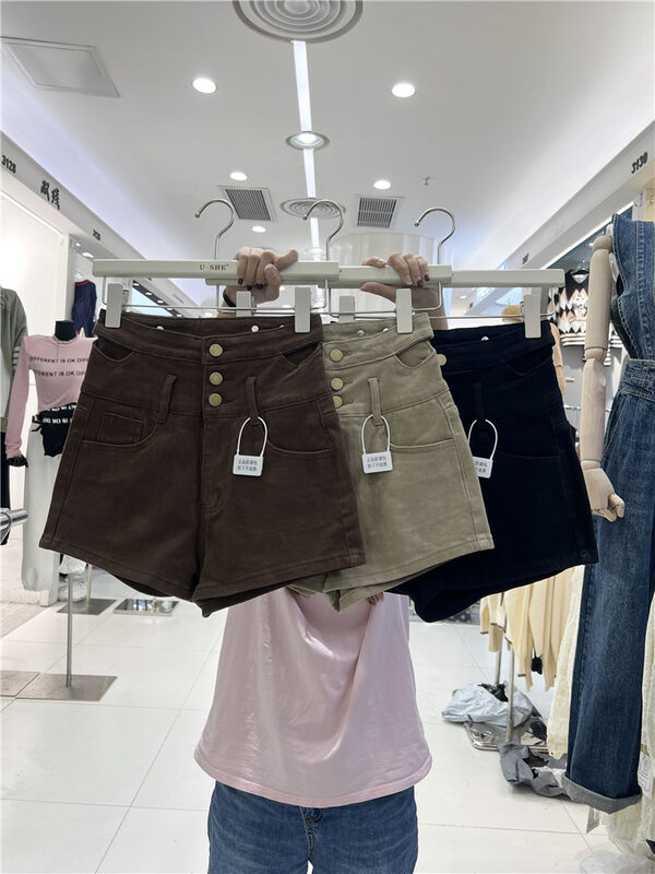 【U.SHE】Korean version simple all-match culottes U81317# JJ