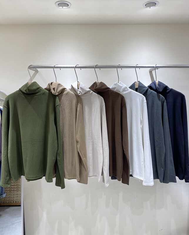 [DA.7] Solid color Korean version of the all-match long-sleeved T-shirt 3393-# LSL
