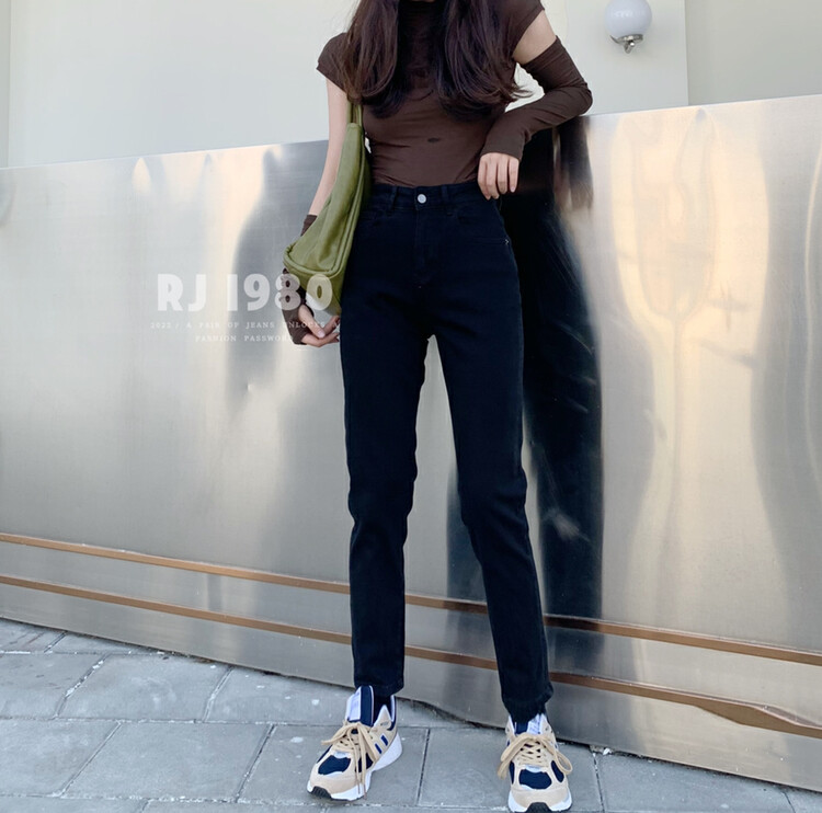 【1980】Winter hot selling plus velvet warm slim Harem jeans 2W65535-3