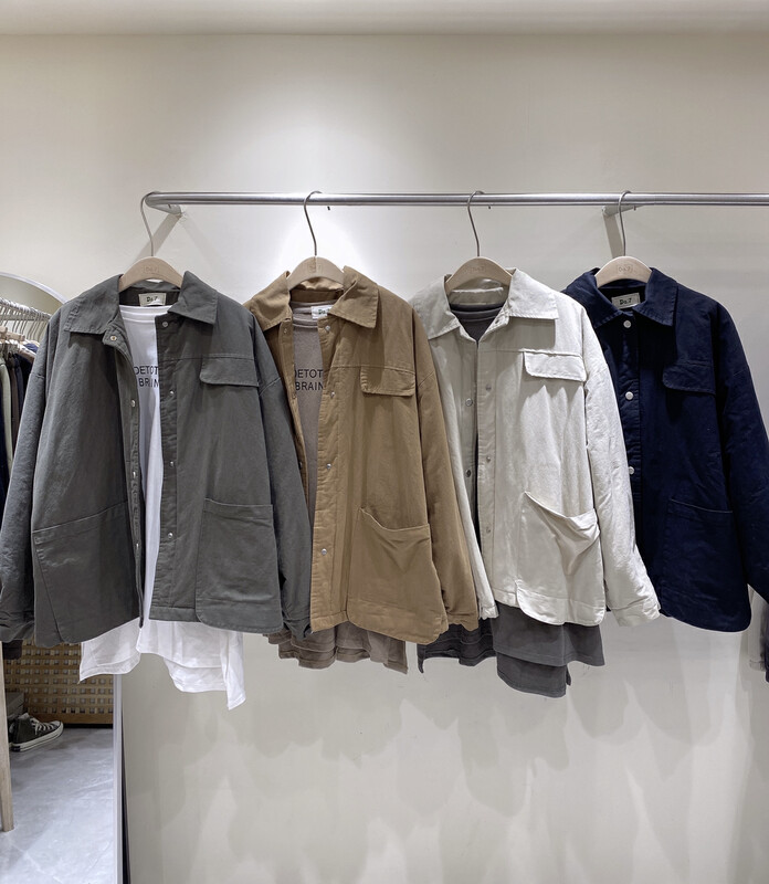 [DA.7] All-match simple cotton plaid lined short jacket YS1-3301# LSL