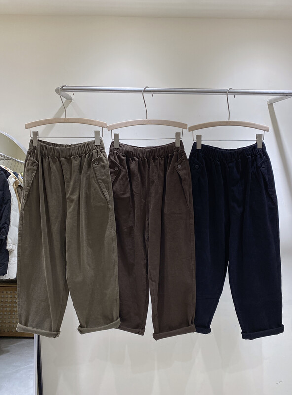 【DA.7】Comfortable and versatile simple fleece casual pants YS1-6196# LSL
