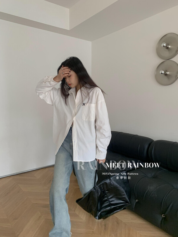 【RAINBOW】燈芯絨襯衫襯衫03052