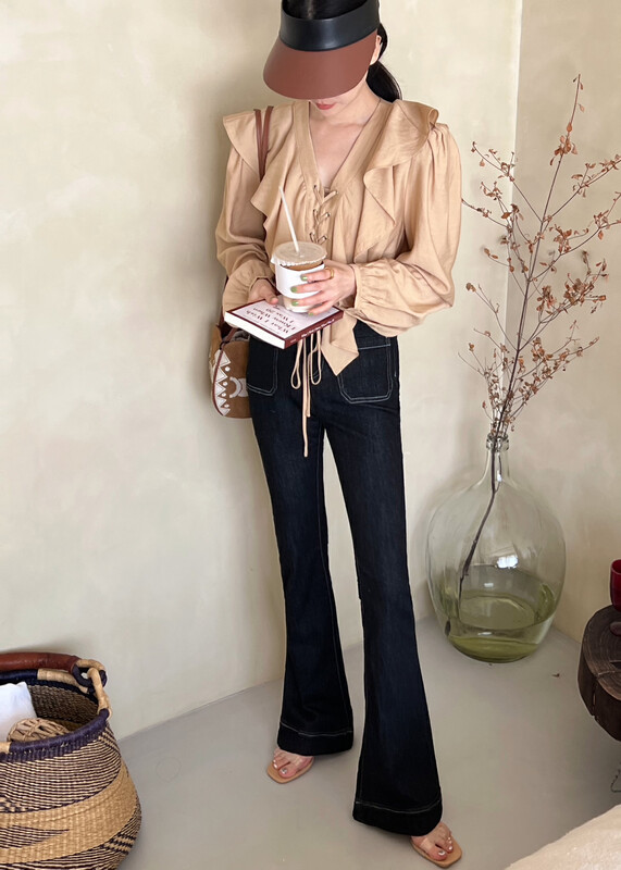 2023 early spring new!【TABMINI】Korean slim fit jeans C19158-SA# LXC