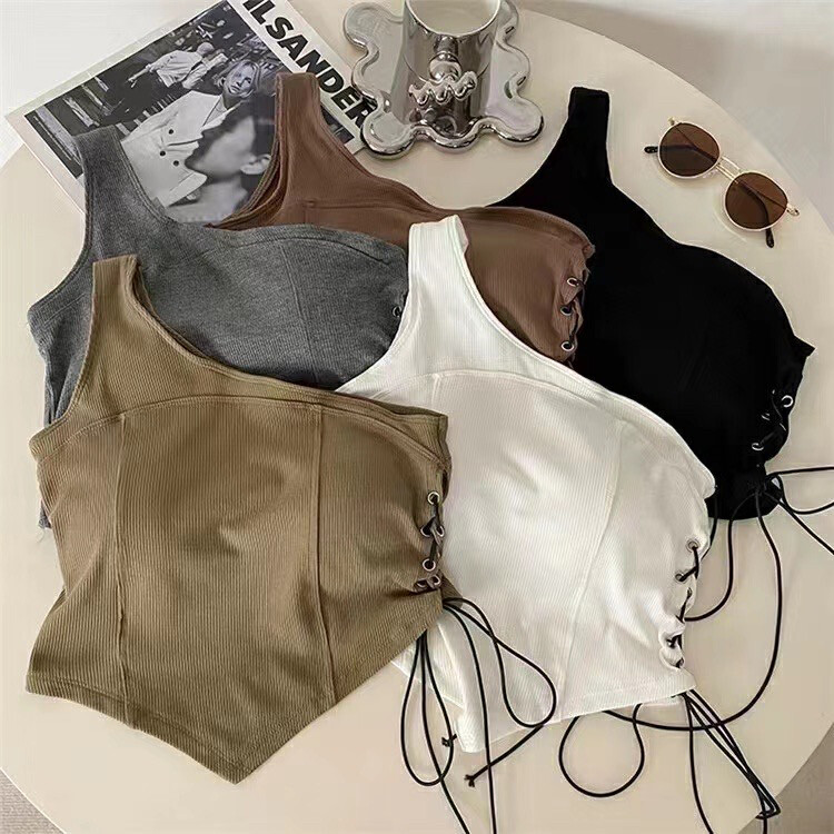 [Blue Show] Spice girl style one-piece design vest/sling (with chest pad) 206# LSW