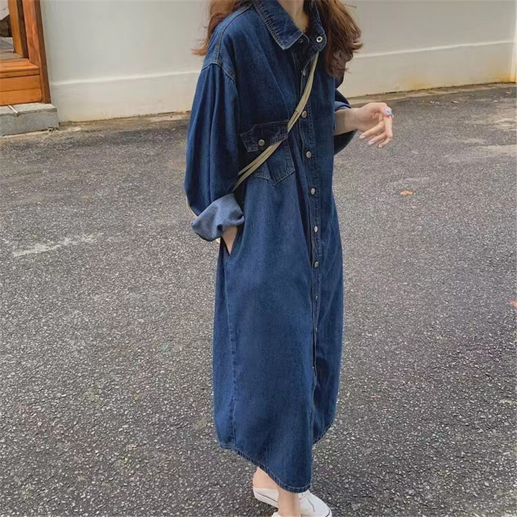 【L.L STUDIO】Korean fashion loose denim skirt 78794# PCZ