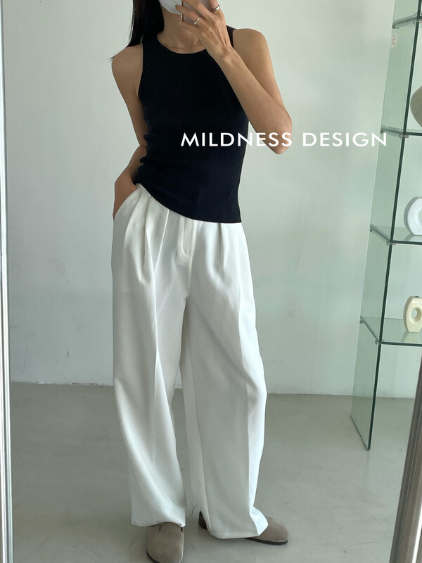 【MILDNESS】棉絨針織背心背心/吊帶5090