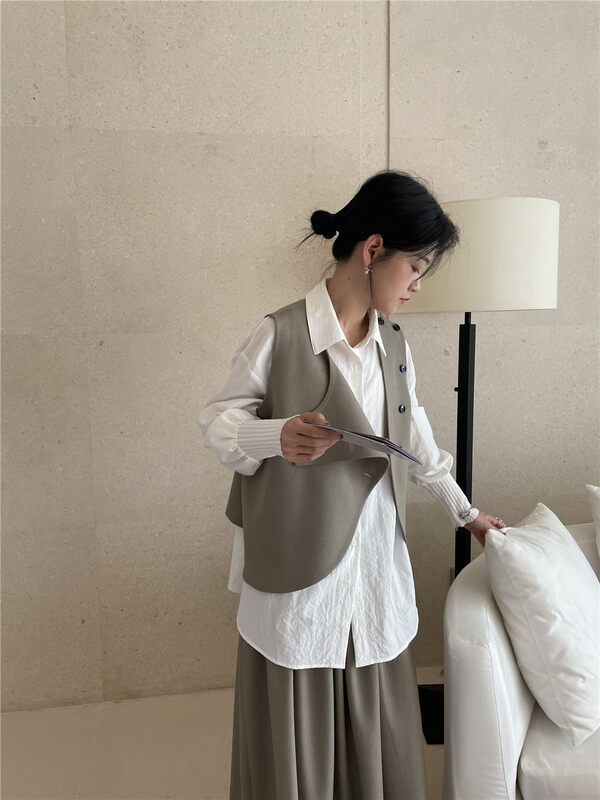 2023 early spring new! [SOUL] commuter all-match fashion slim design shirt 6608# CLS