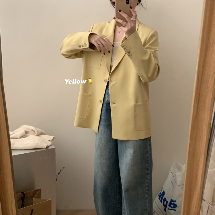 【IMISS】Korean niche casual suit jacket suit 30065# FHX