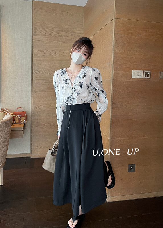 2023早春新款!【UONE】法式女人味小衫  98975#  LSL
