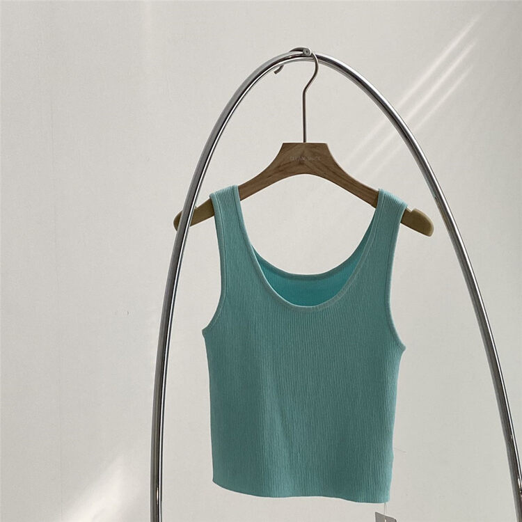 Original price 43.99! 10 colors!  【CLEAN SPACE】Basic all-match comfortable sleeveless vest/sling 30758# CLS