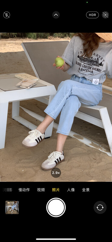 2023 early spring new! [MEET ME] simple loose all-match jeans M61628# L