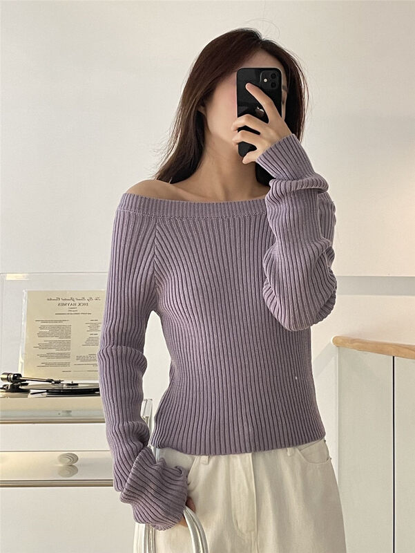 2023 early spring new! 【CLEAN SPACE】Simple, thin and versatile solid color long-sleeved T-shirt 35910# CLS