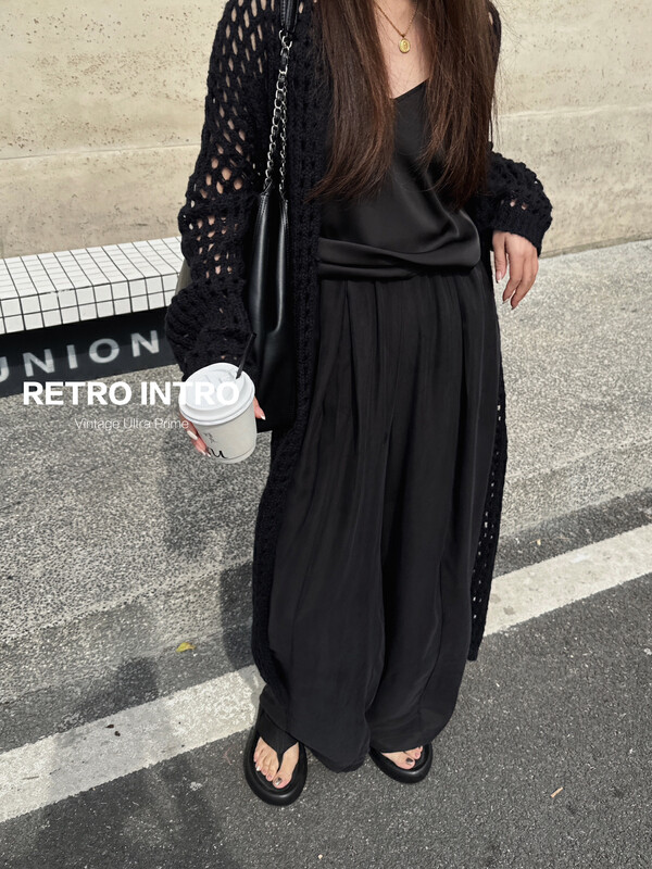 【RIN】Simple casual all-match loose slim casual pants R30031# CLS