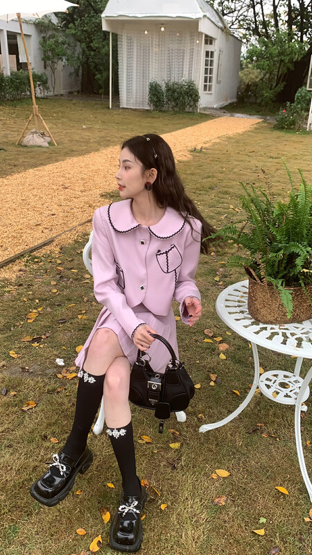 【FEI MAO】New Temperament Korean Style Sweet Sweet Set Z-9049# LSL