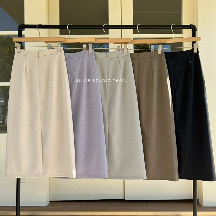 【JUICE】淑女設計半身裙  T601#  FHX