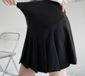 Pregnant women's skirt pleated skirt autumn outer wear a-line skirt for pregnant women