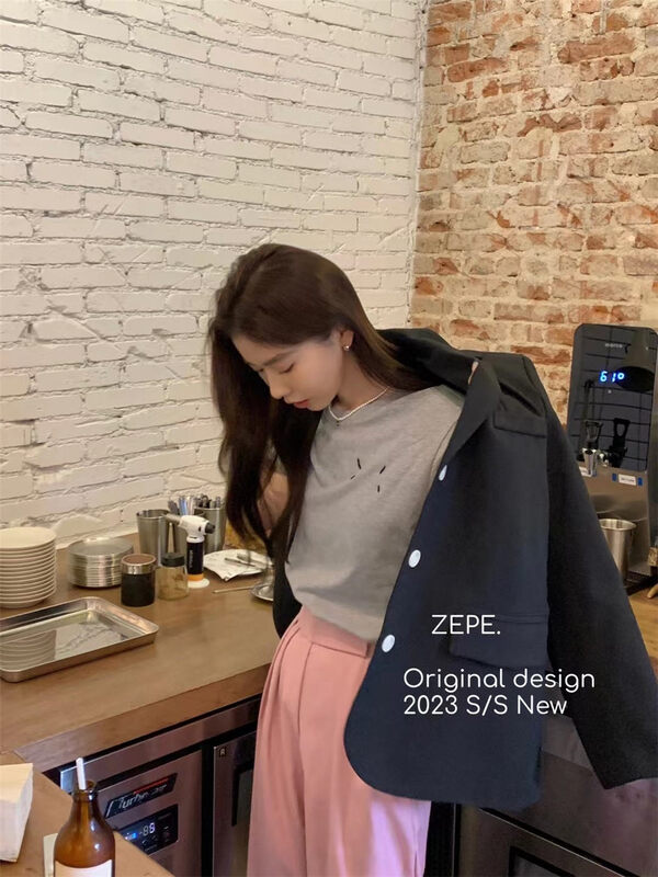 2023早春新款!【ZE】質感通勤百搭西裝(只賣西裝)  6215#  L