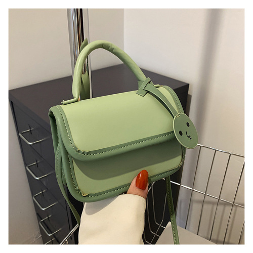 2023 spring and summer new simple portable mini bag female net red popular fashion cute one-shoulder Messenger bag