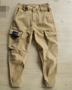 Overalls men's casual pants 2023 new men's pants loose straight spring and summer men's pants tide