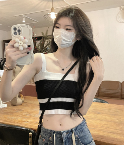 Real price real shot pure desire sweet hot girl sexy camisole female inner sleeveless short top bottoming
