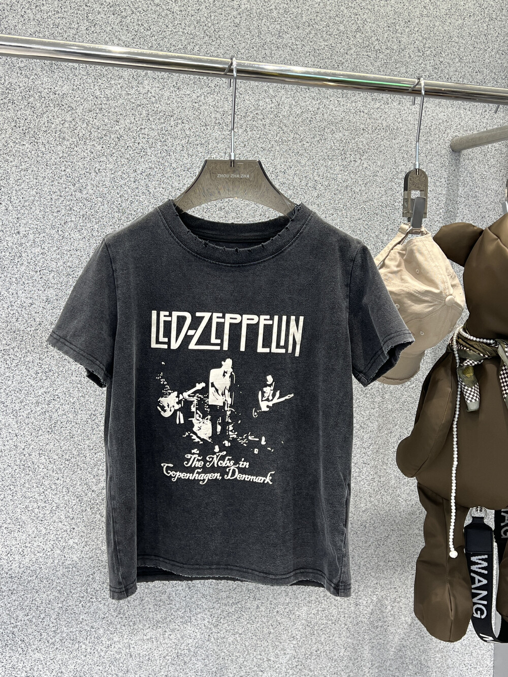 【BOBO1972】Letter print casual short-sleeved T-shirt AY230398# LSL