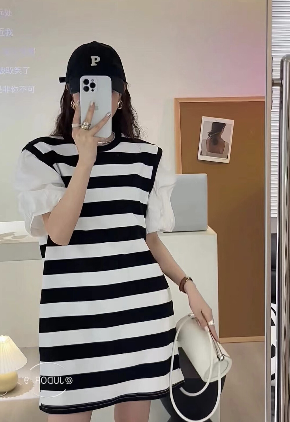 2023 summer new arrivals!  【JH】Casual simple all-match striped dress 43759# PCZ
