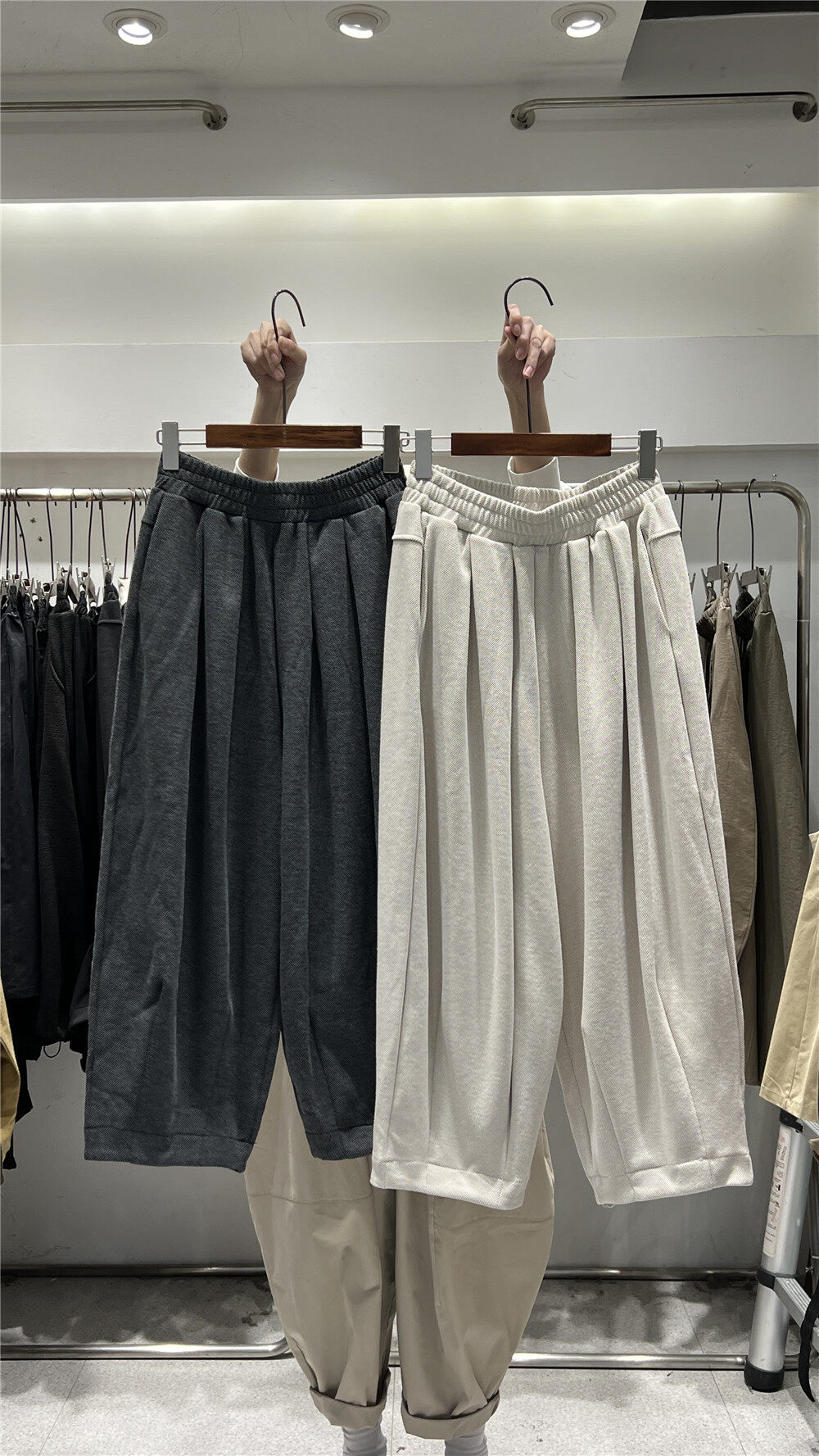 New in early spring of 2023! [Jibu Jianchuan] Knitted daddy fashion slim casual pants 823016# FHX
